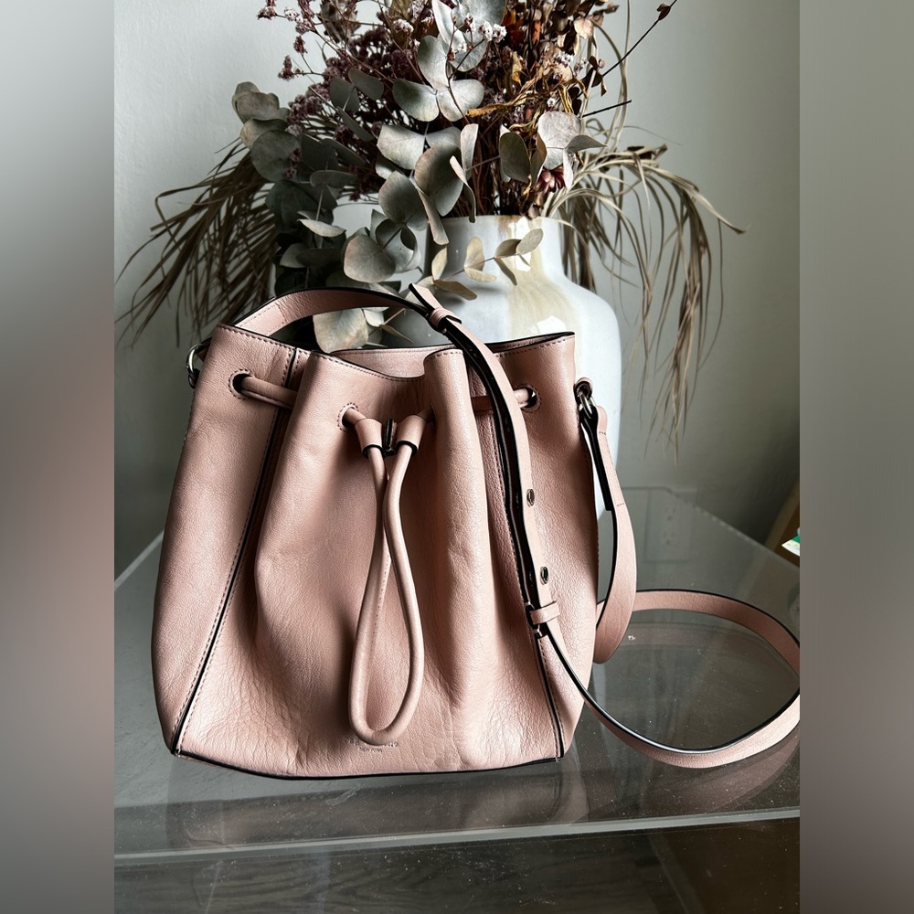 Rag & Bone Aston Mini Leather Bucket Bag